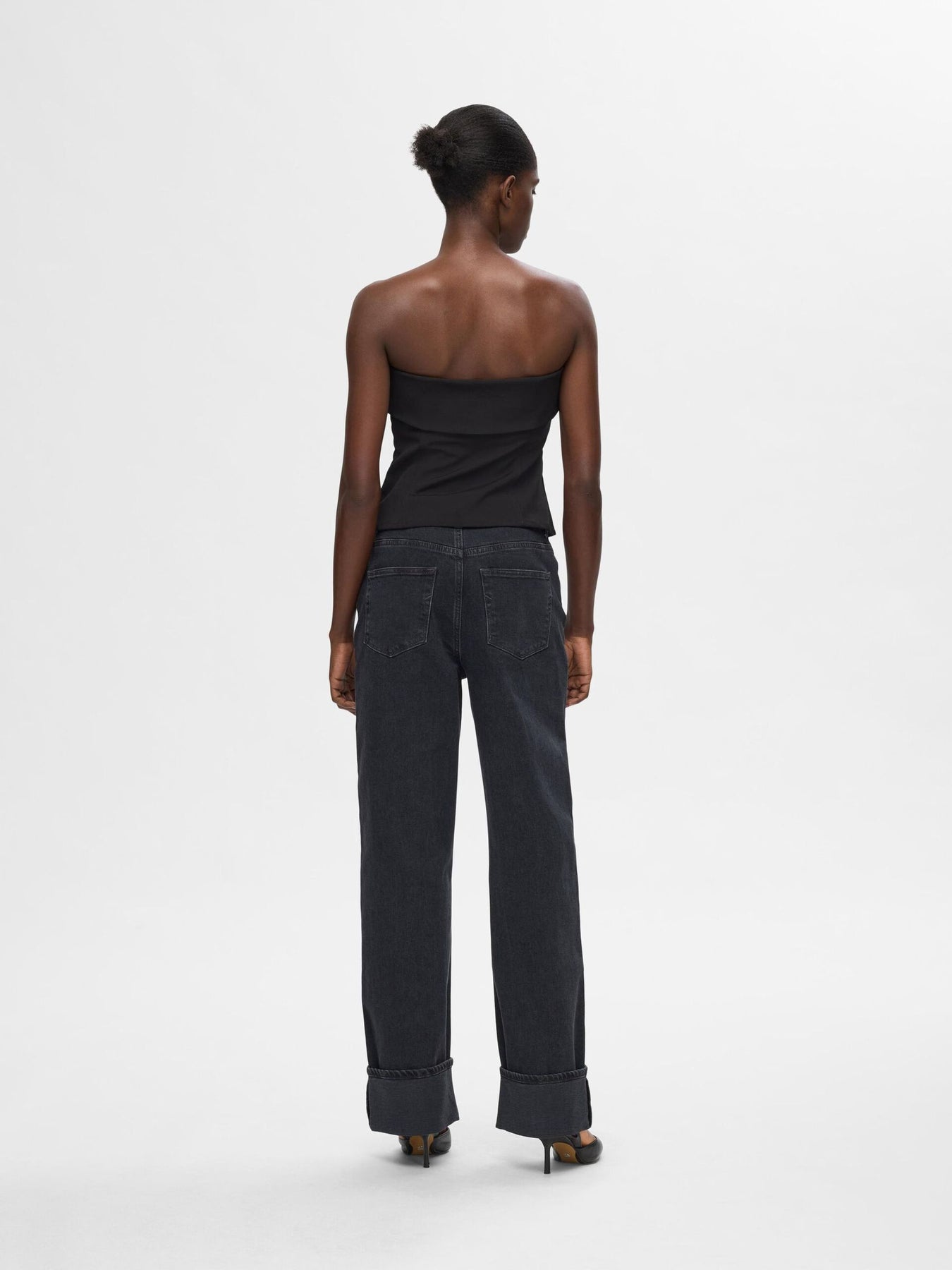 Adara Bustier Top - Black