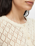 Sofia Ss Structure Knit Cardigan - Birch