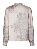 Massima Paisley Border Blus - Rosa