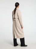 Jada Linen Trenchcoat - Nomad Melage