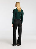 Marwa Ls High Neck Top - Scarab