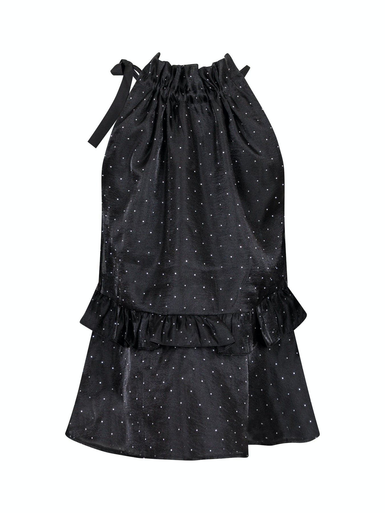 Margy Bedazzled Top - Black