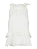Margy Bedazzled Top - Creme