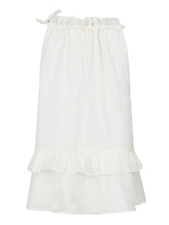 Margy Bedazzled Top - Creme