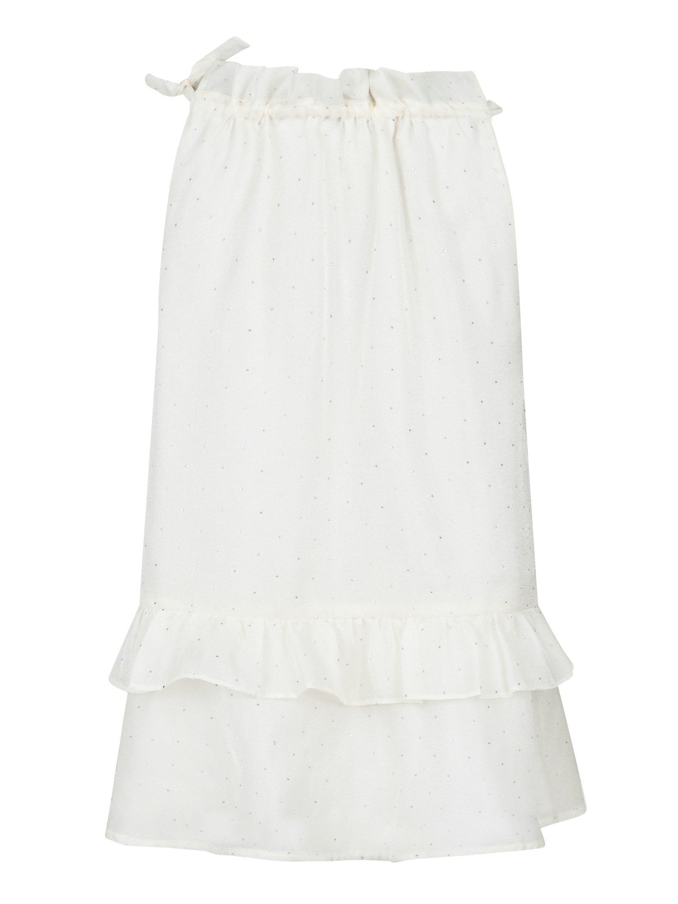 Margy Bedazzled Top - Creme