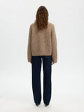 Anjuli Ls Knit Zip Cardigan - Delicioso Melange