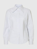 Selected Femme Nicolina Slim Ls Skjorta
