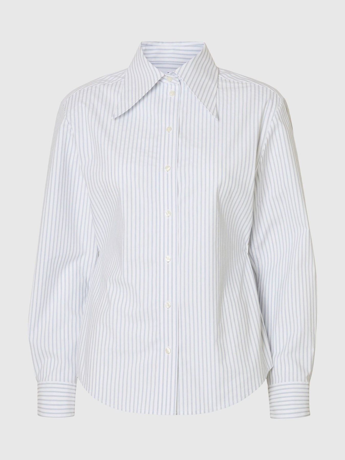Selected Femme Nicolina Slim Ls Skjorta