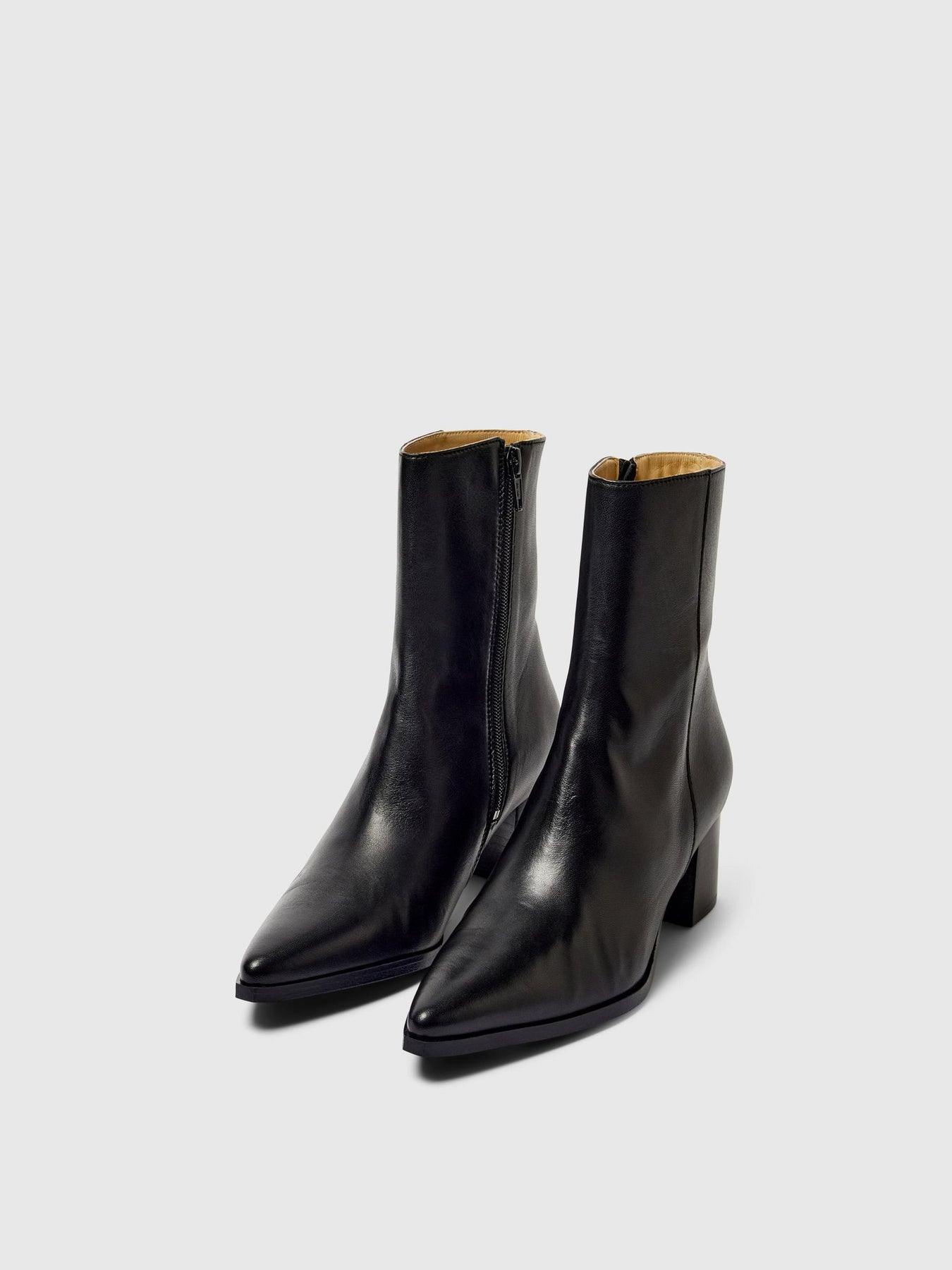 Stine Leather Boot - Svart