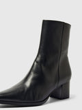 Stine Leather Boot - Svart