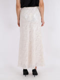 Vicky Sequins Skirt - Ivory