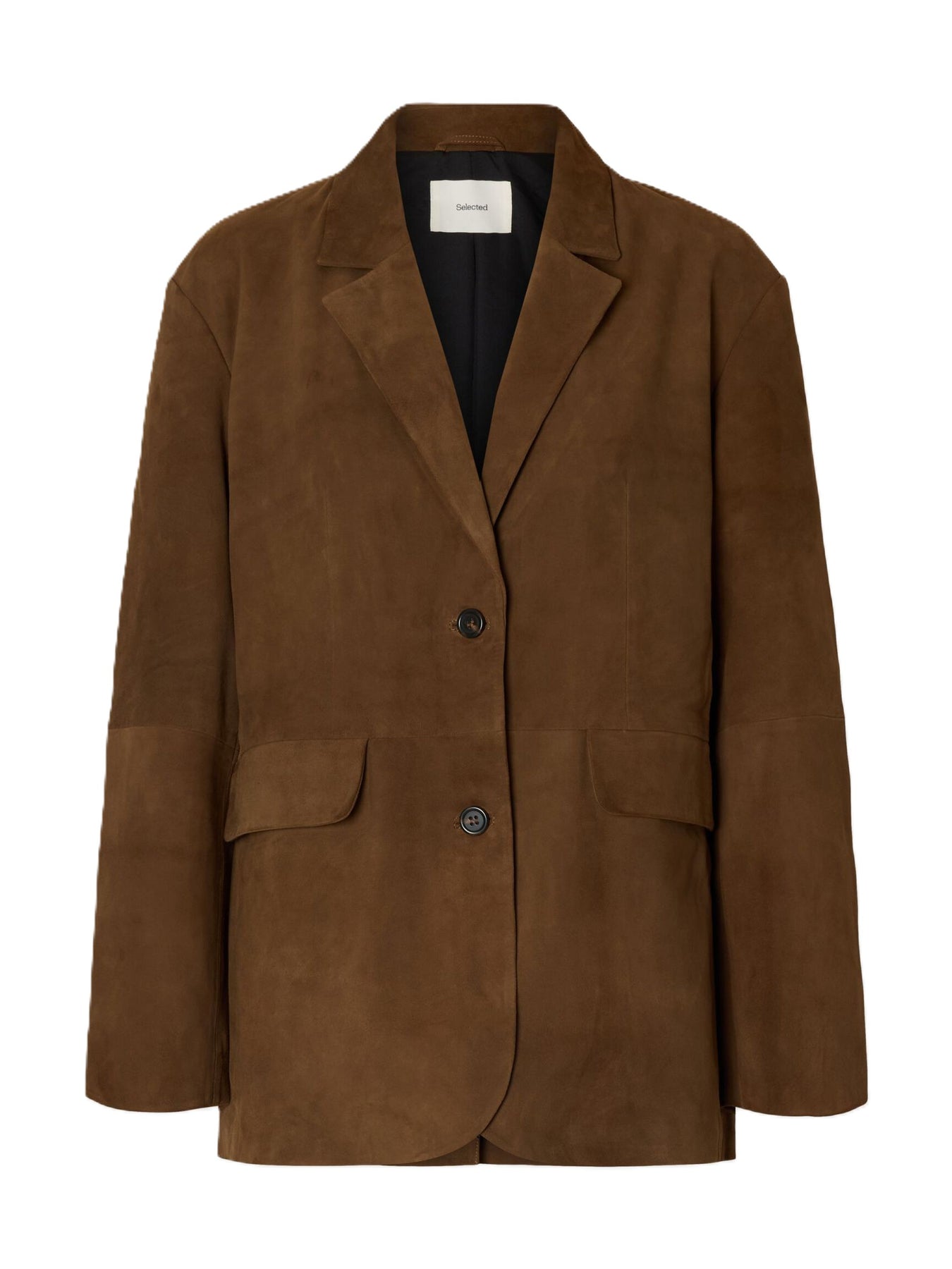 Clara Suede Blazer - Cappuccino