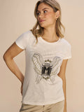 Selini O-SS Tee - Ecru