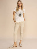 Selini O-SS Tee - Ecru
