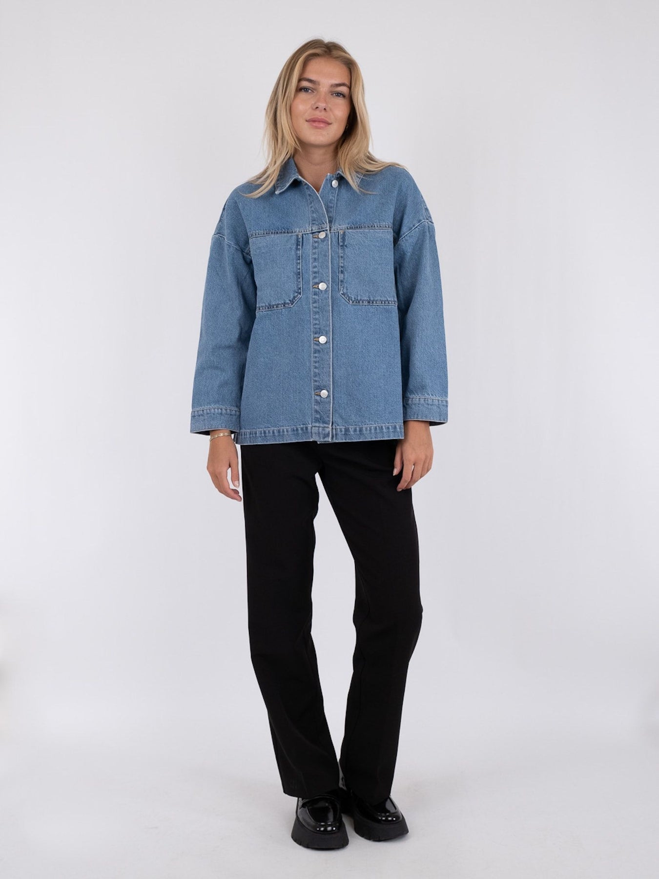 Kim D Jacket - Vintage Blue