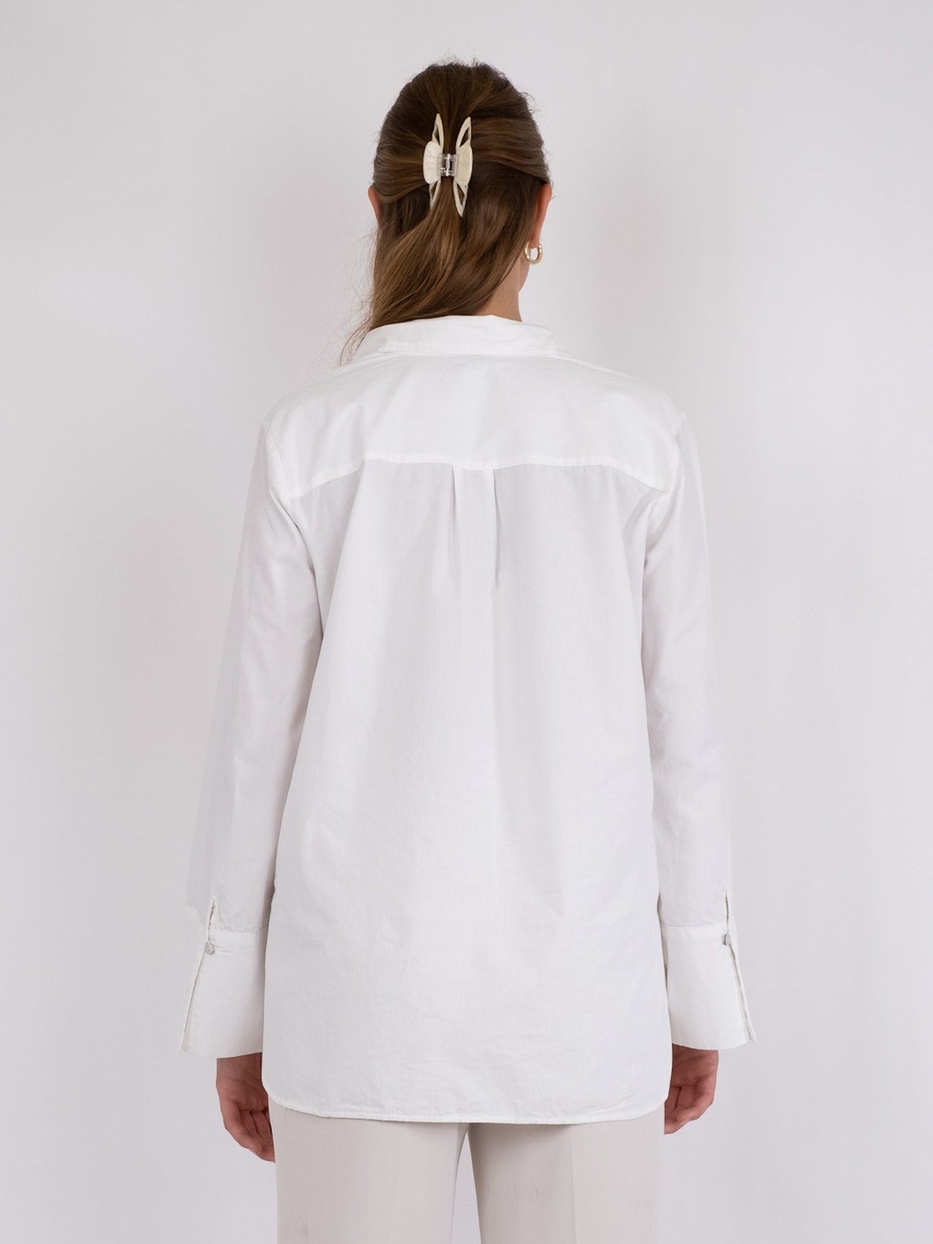 Dita C Poplin Shirt - White