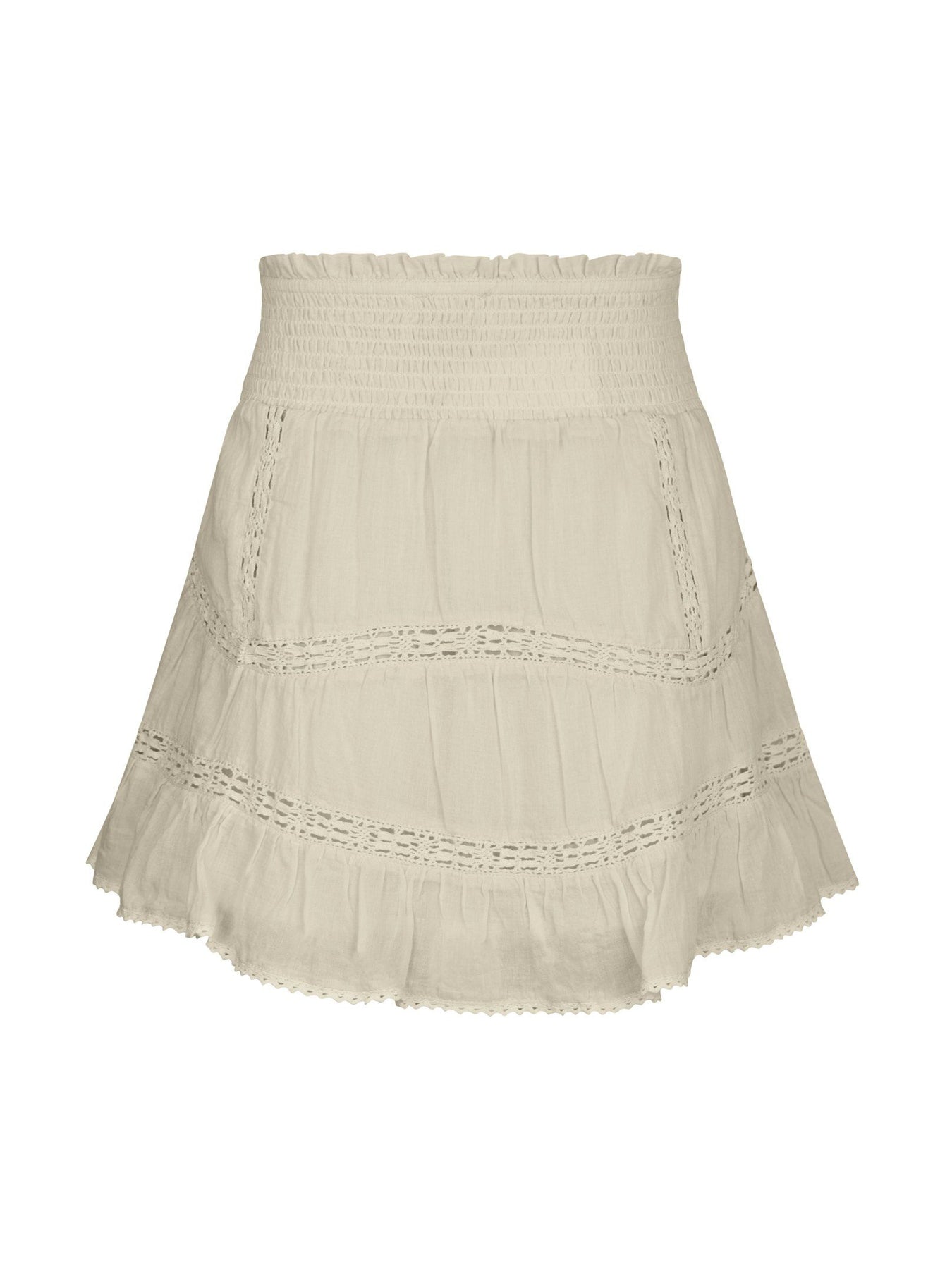 Robby S Voile Skirt - Ljusgul