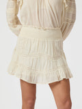 Robby S Voile Skirt - Ljusgul