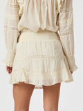 Robby S Voile Skirt - Ljusgul