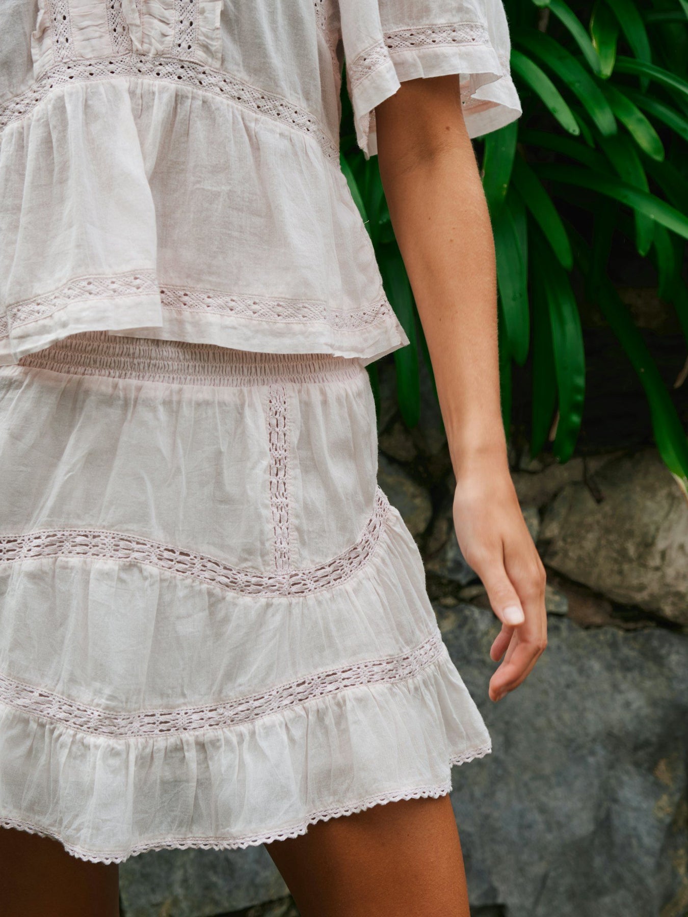Robby S Voile Skirt - Light Pink