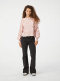 Petrine Embroidery Blouse - Rosa