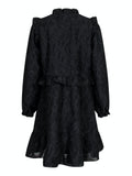Zinka Flower Dress - Black