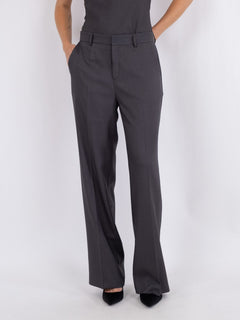 Alice Melange Pants - Dark Grey