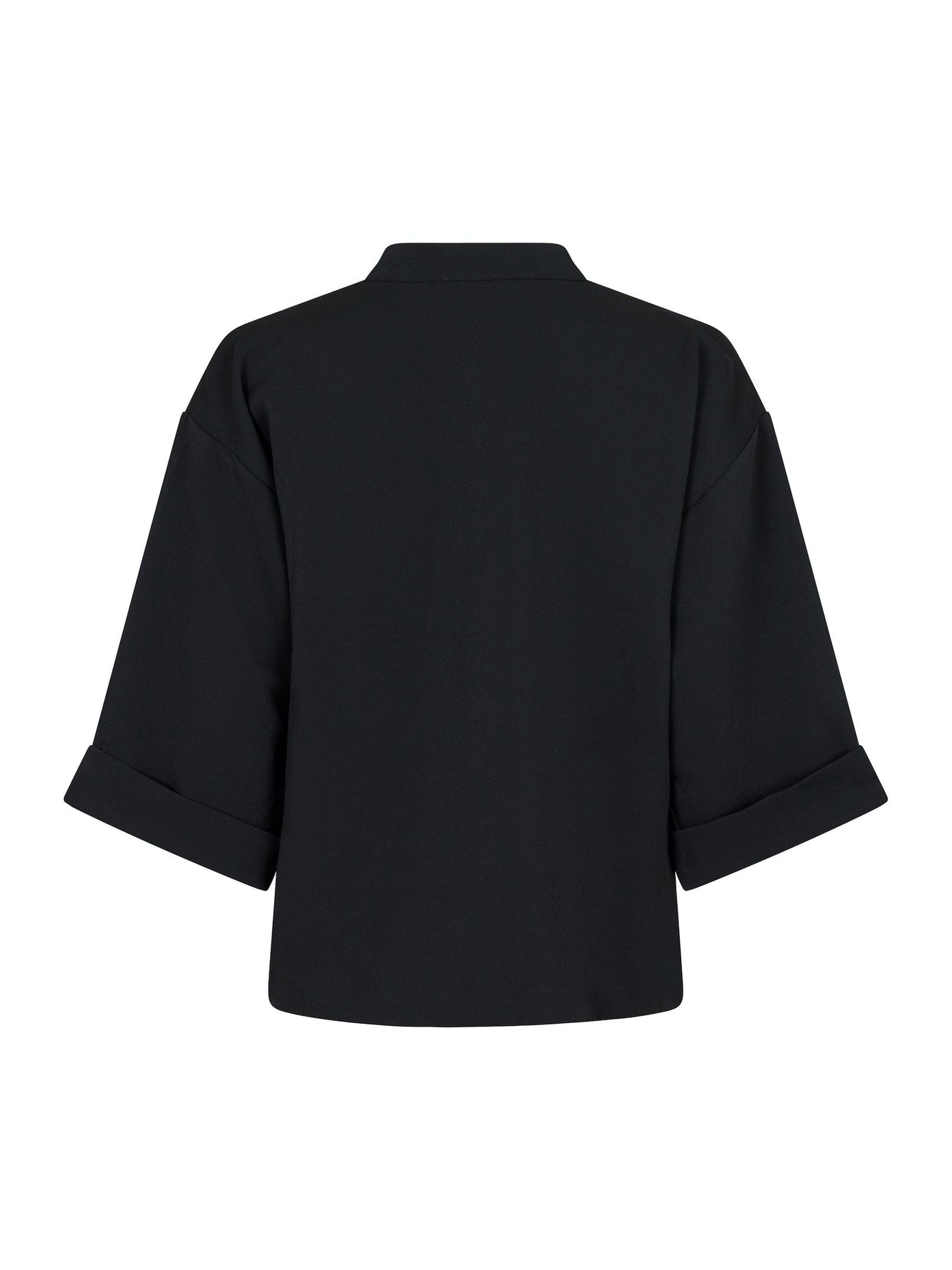 Luma Crepe Blouse - Black