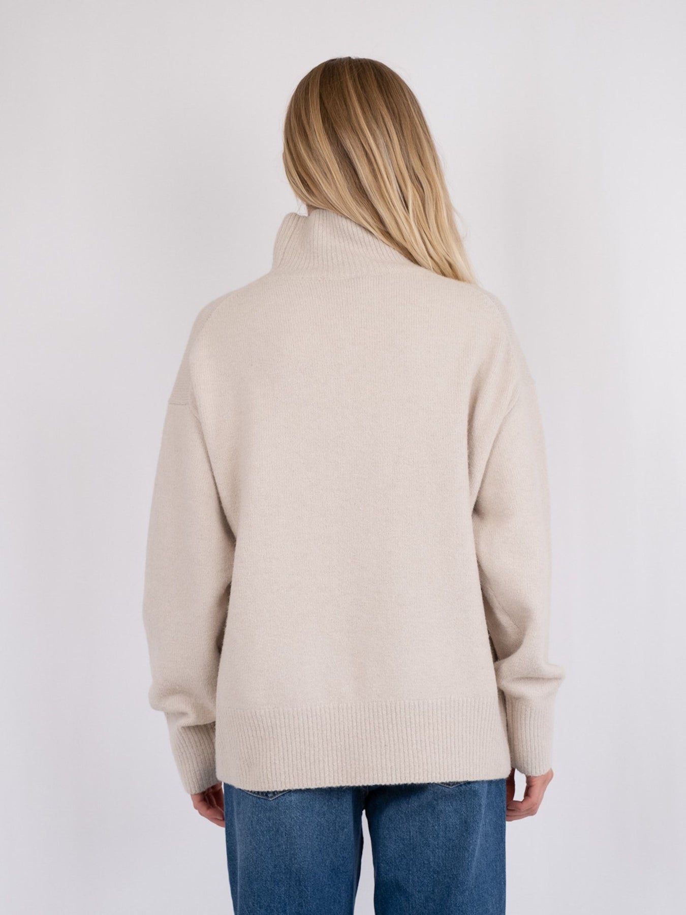 Kalina Knit Blouse - Ivory