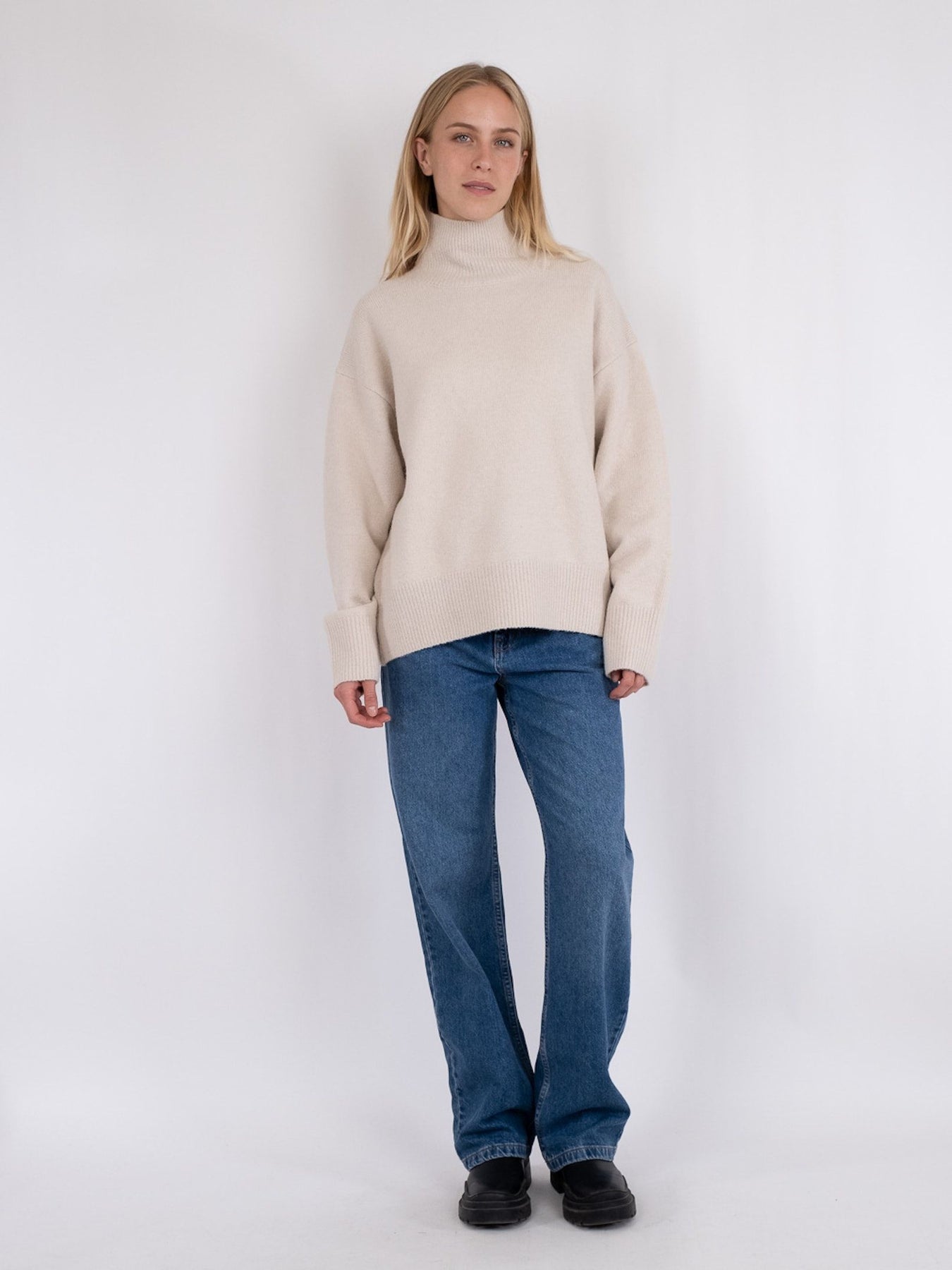 Kalina Knit Blouse - Ivory