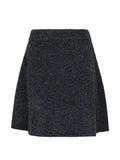 Gisa Knit Skirt - Antracit