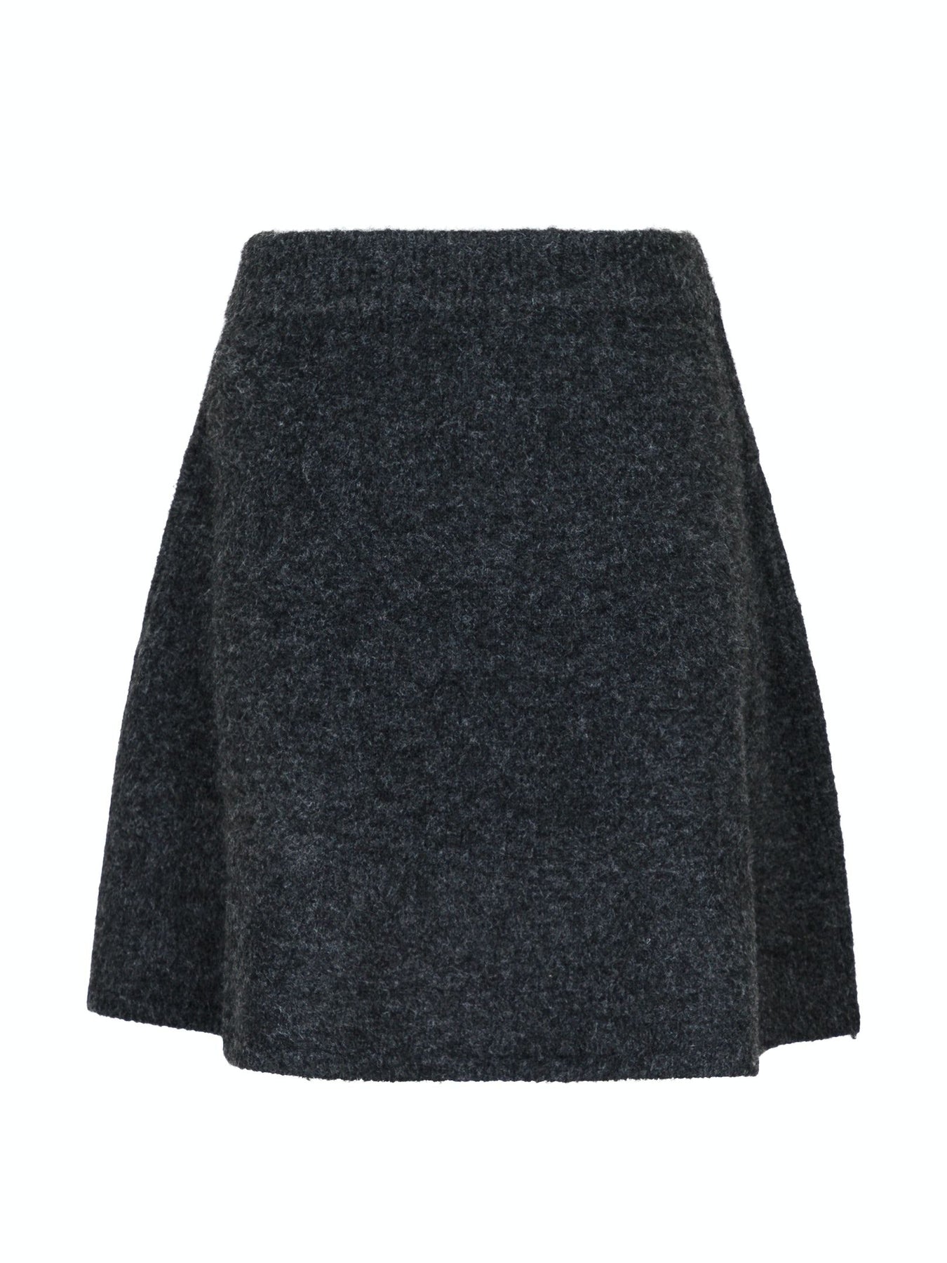 Gisa Knit Skirt - Antracit