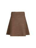 Gisa Knit Skirt - Dusty Brown