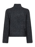 Kiara Knit Blouse - Antracit