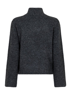Kiara Knit Blouse - Antracit
