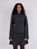 Kiara Knit Blouse - Antracit