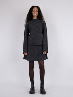Kiara Knit Blouse - Antracit