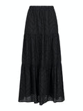 Rana Embroidery Skirt - Black