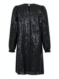 Isobel Sequins Dress - Svart