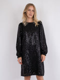 Isobel Sequins Dress - Svart