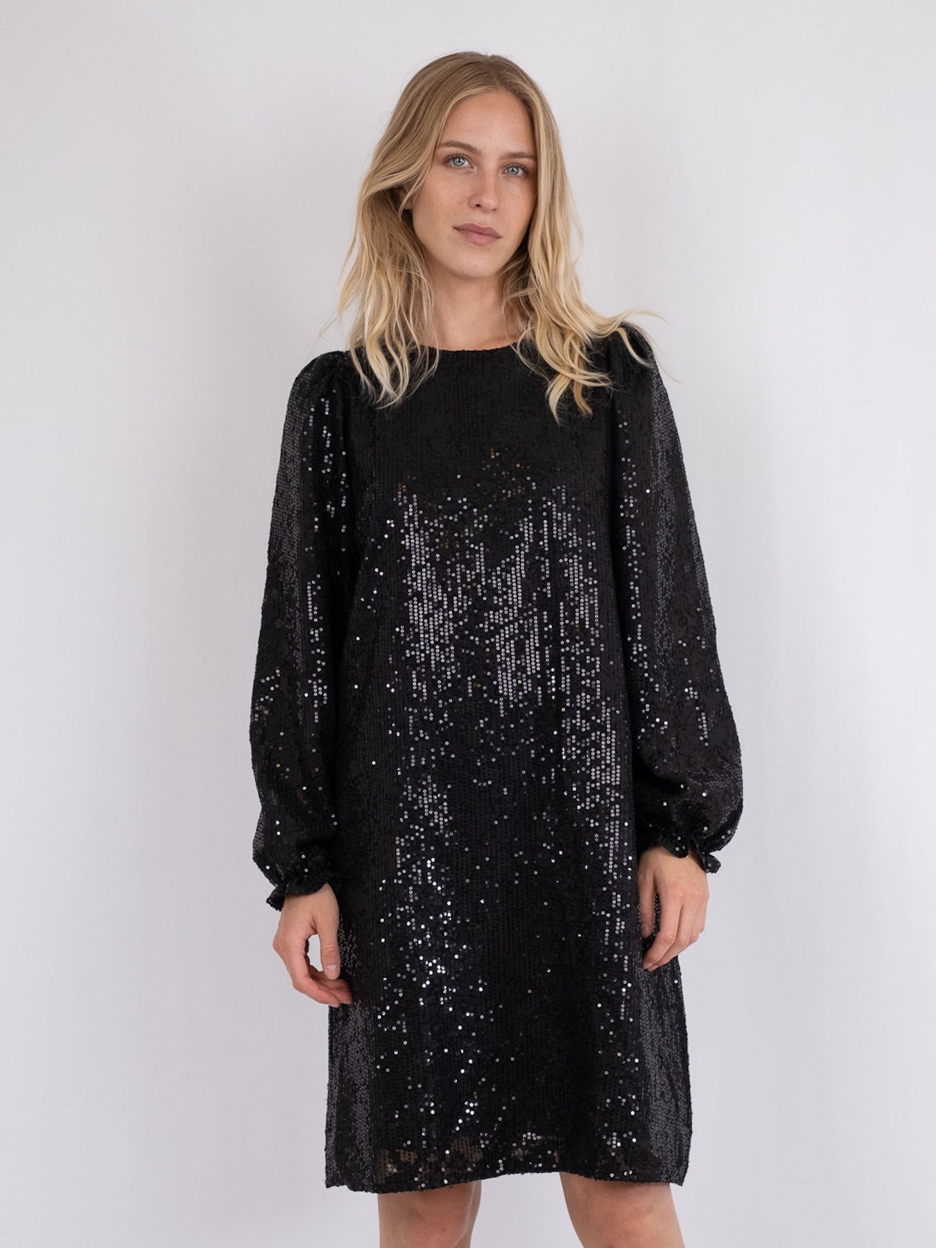 Isobel Sequins Dress - Svart
