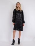 Isobel Sequins Dress - Svart