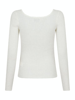 Corine Boucle Blouse - Off White