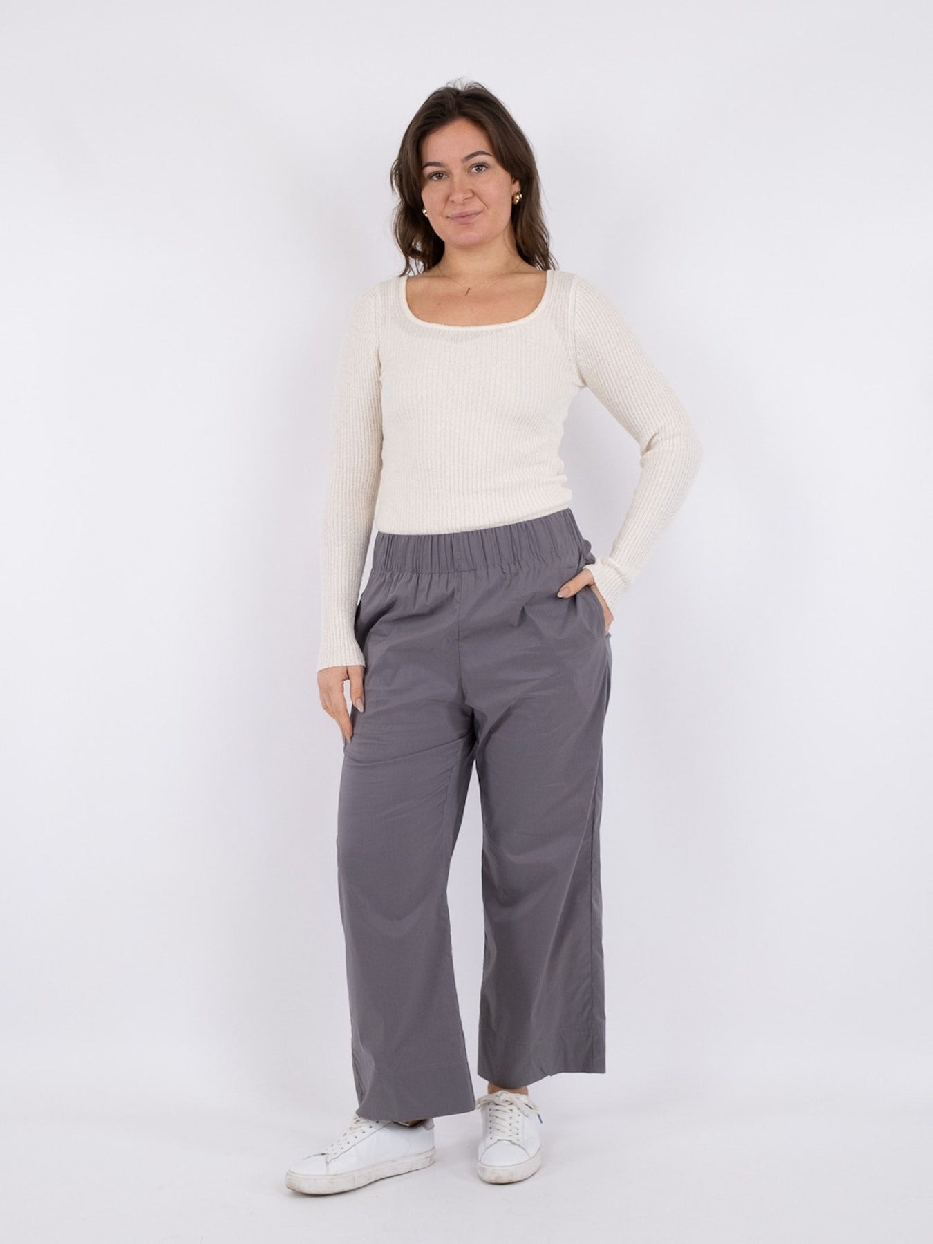 Corine Boucle Blouse - Off White