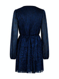 Nene Glitz Dress - Blue
