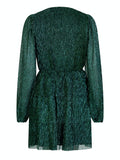 Nene Glitz Dress - Green