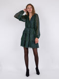 Nene Glitz Dress - Green