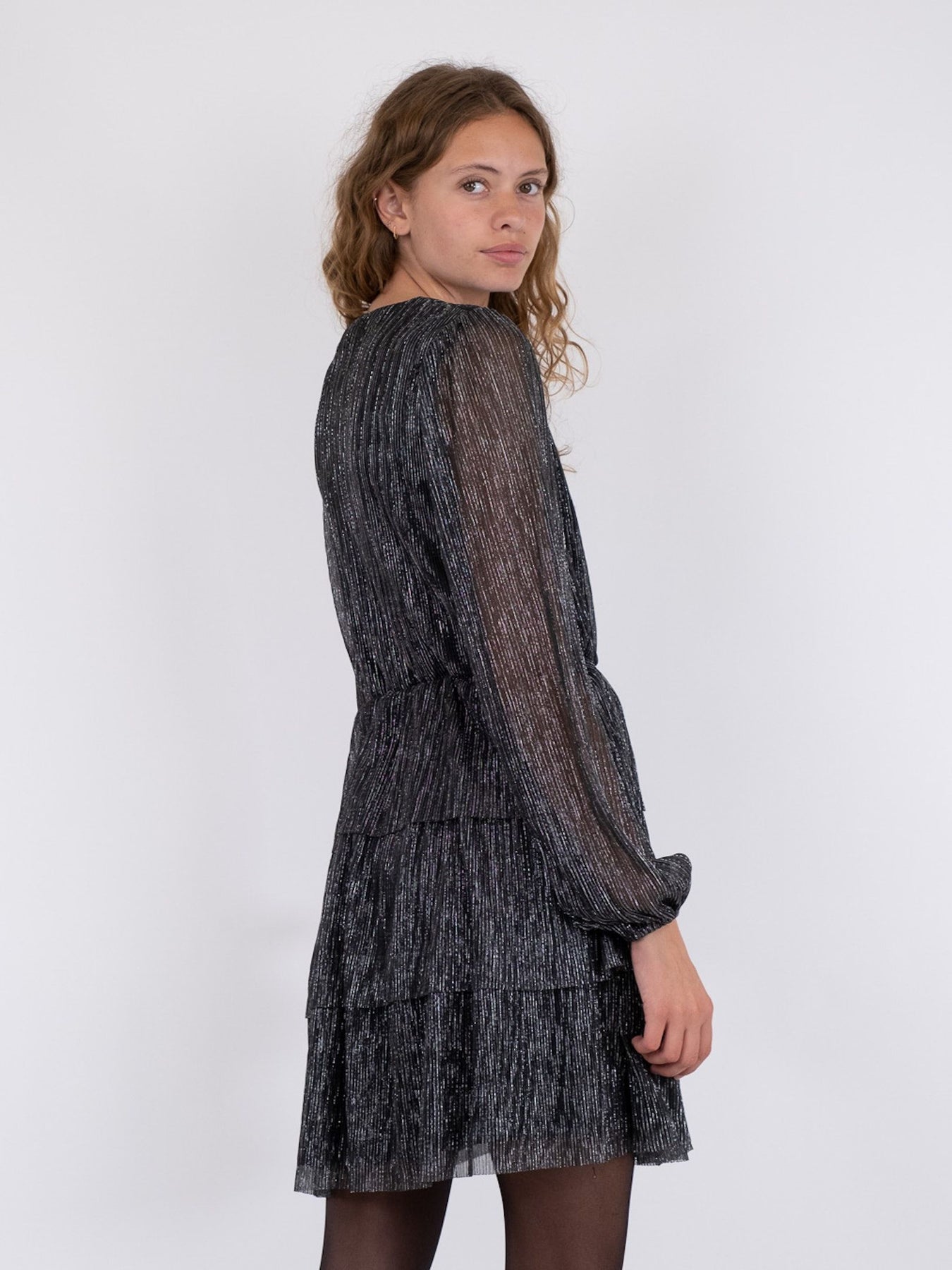 Nene Glitz Dress - Silver