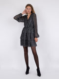 Nene Glitz Dress - Silver