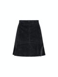 Loui Corduroy Skirt - Black